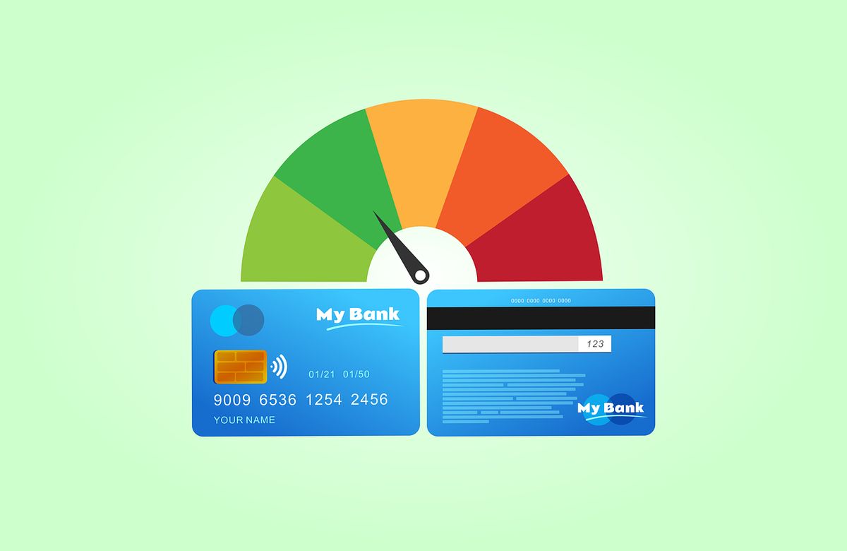 Image is about importance of credit score for credit card approval