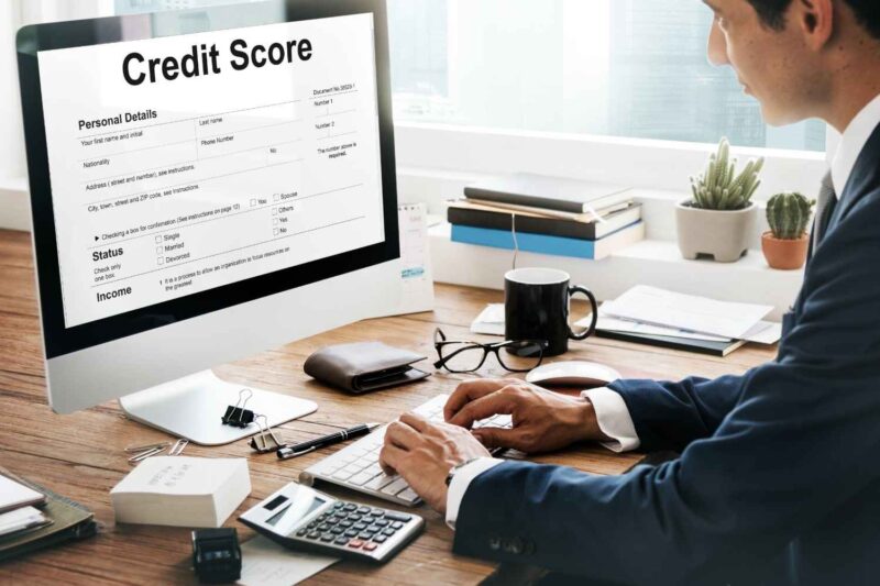 credit score dashboard