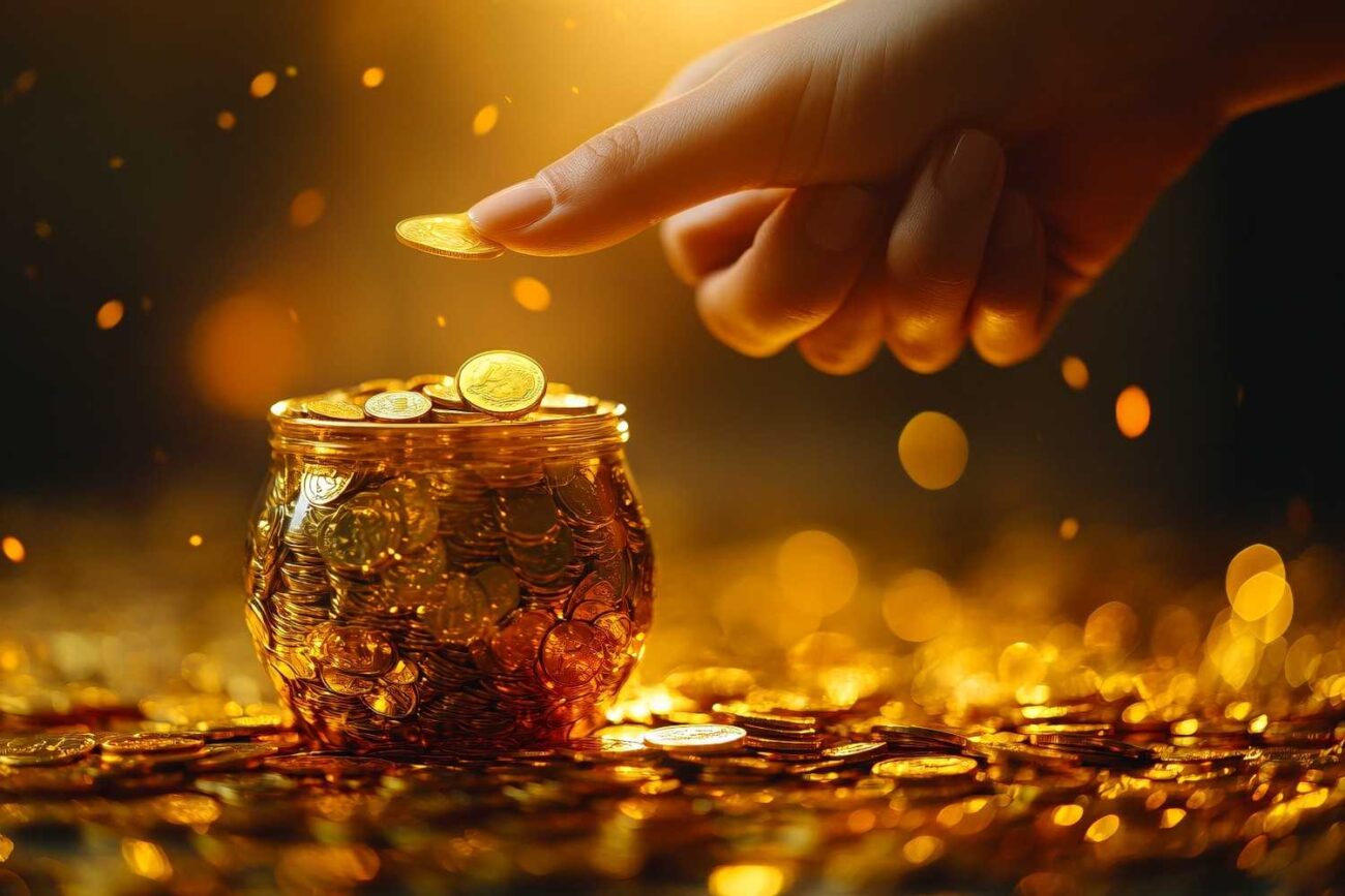 Digital gold savings