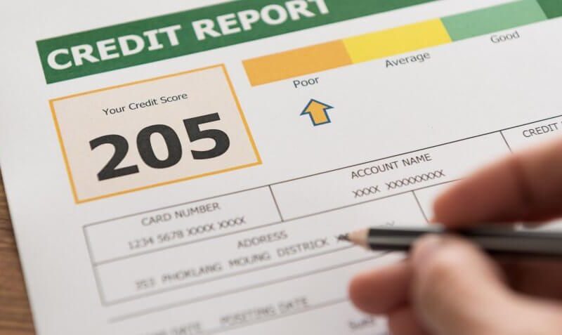 Credit history check