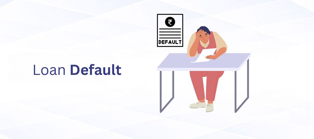 A person stressing about personal loan default and how to manage expenses