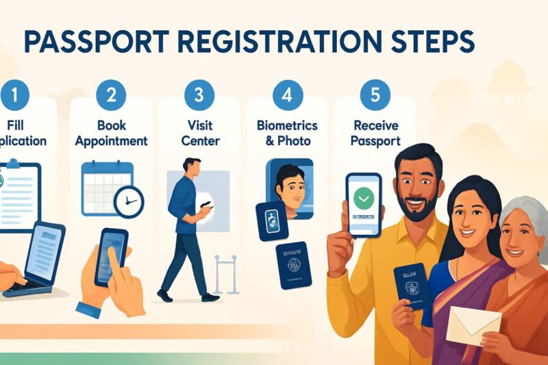 Step-by-Step Guide for Passport Registration Online