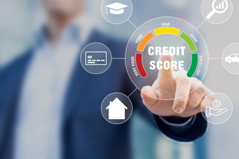 first-time credit score building