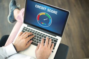 A image of a good credit score for personal loan